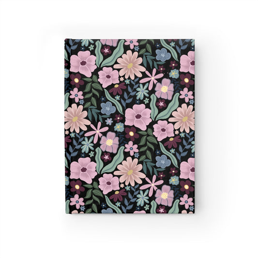Floral Journal - Ruled Line Notebook for Writing and Planning